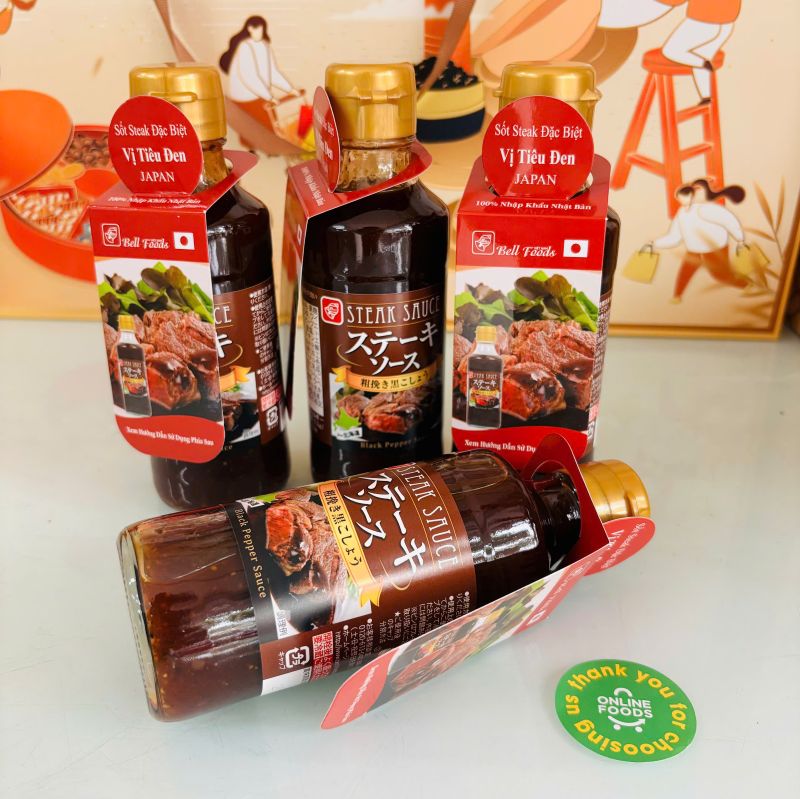 Sốt Steak Đặc Biệt Vị Tiêu Đen