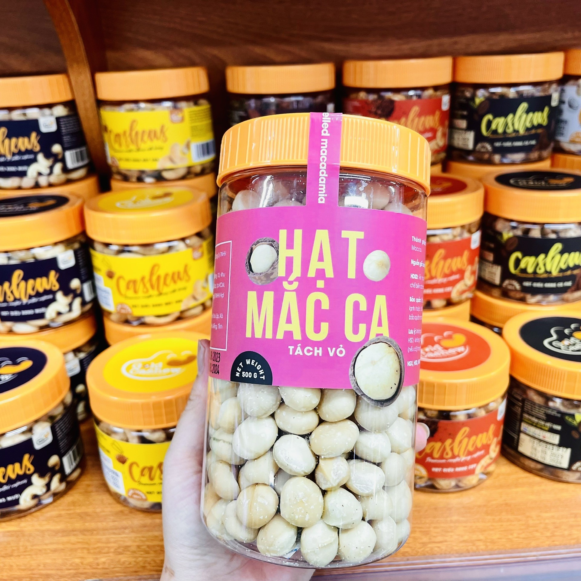 Nhân Hạt Macca Việt Nam 500g