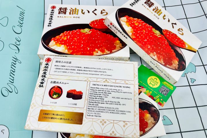 Ảnh khác của Trứng Cá Hồi Đỏ Nhật Bản- Japanese Red Salmon Eggs