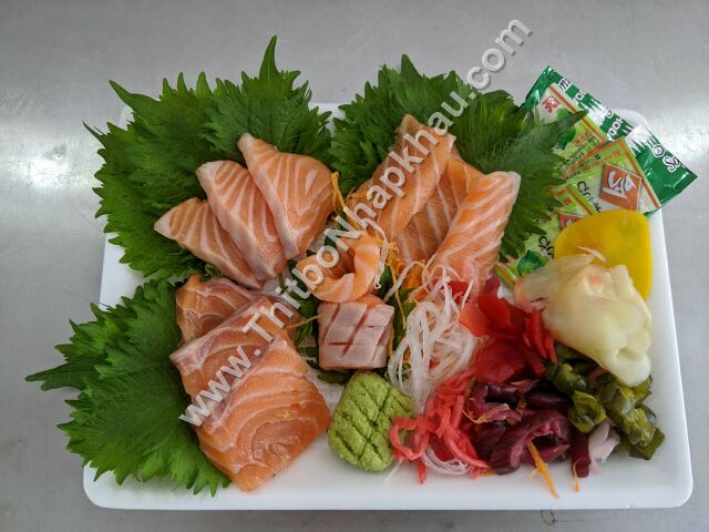 Sashimi Cá Hồi, Sò Đỏ, Cá Ngừ, Các Trích